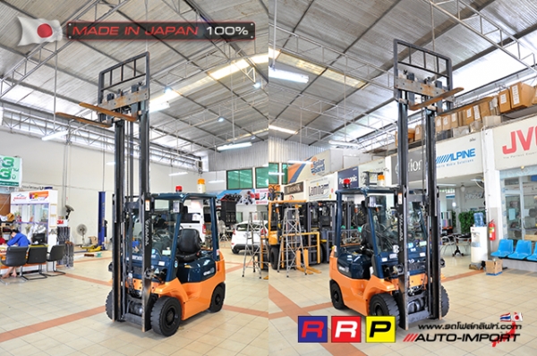 ขายรถโฟล์คลิฟท์มือสอง TOYOTA รุ่น 7FG18-10513 นำเข้าจากประเทศญี่ปุ่น 100\% ไม่เคยใช้งานในไทย ขายรถโฟล์คลิฟท์มือสอง TOYOTA รุ่น 7FG18-10513 นำเข้าจากประเทศญี่ปุ่น 100\% ไม่เคยใช้งานในไทย