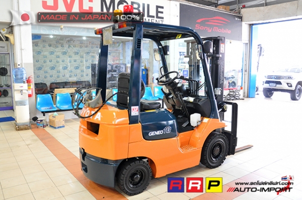 ขายรถโฟล์คลิฟท์มือสอง TOYOTA รุ่น 7FG18-10513 นำเข้าจากประเทศญี่ปุ่น 100\% ไม่เคยใช้งานในไทย ขายรถโฟล์คลิฟท์มือสอง TOYOTA รุ่น 7FG18-10513 นำเข้าจากประเทศญี่ปุ่น 100\% ไม่เคยใช้งานในไทย