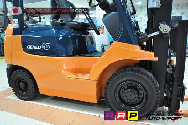 ขายรถโฟล์คลิฟท์มือสอง TOYOTA รุ่น 7FG18-10513 นำเข้าจากประเทศญี่ปุ่น 100\% ไม่เคยใช้งานในไทย ขายรถโฟล์คลิฟท์มือสอง TOYOTA รุ่น 7FG18-10513 นำเข้าจากประเทศญี่ปุ่น 100\% ไม่เคยใช้งานในไทย