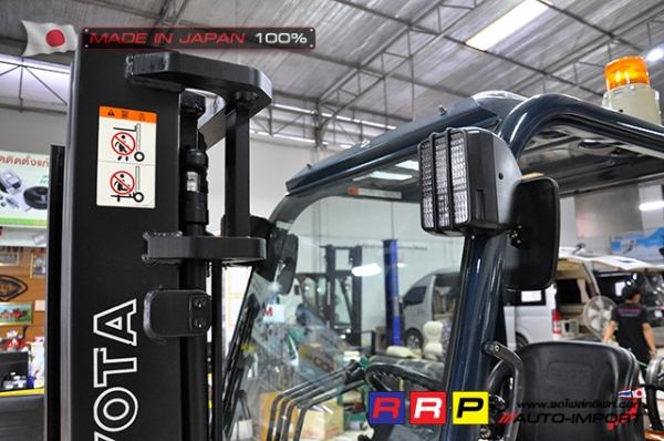 ขายรถโฟล์คลิฟท์มือสอง TOYOTA รุ่น 7FG18-10513 นำเข้าจากประเทศญี่ปุ่น 100\% ไม่เคยใช้งานในไทย ขายรถโฟล์คลิฟท์มือสอง TOYOTA รุ่น 7FG18-10513 นำเข้าจากประเทศญี่ปุ่น 100\% ไม่เคยใช้งานในไทย