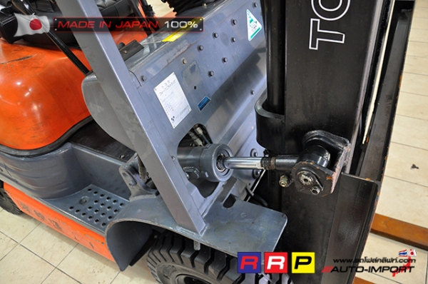 ขายรถโฟล์คลิฟท์มือสอง TOYOTA รุ่น 6FGL15-12754 นำเข้าจากประเทศญี่ปุ่น 100\% ไม่เคยใช้งานในไทย