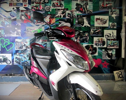 mio 125 สีชมพู ขาว ดำ เครื่องดีเครื่องเดิมๆ 17900