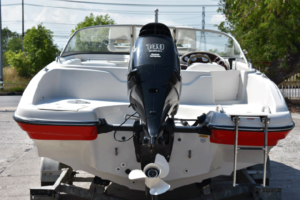 Tahoe Deck/Ski Boat 196, 2006 w/Suzuki 140hp OB 4 stroke ยาว19&#039; 10&quot;