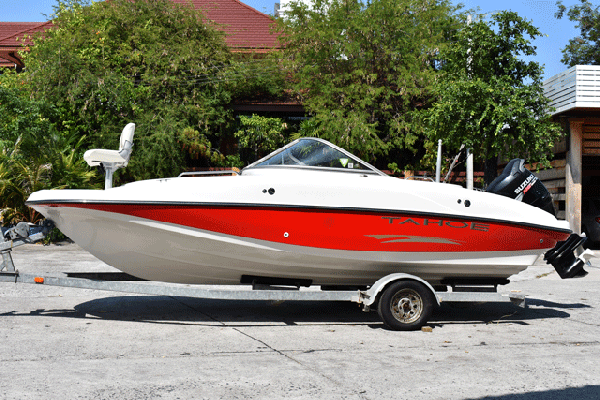 Tahoe Deck/Ski Boat 196, 2006 w/Suzuki 140hp OB 4 stroke ยาว19&#039; 10&quot;
