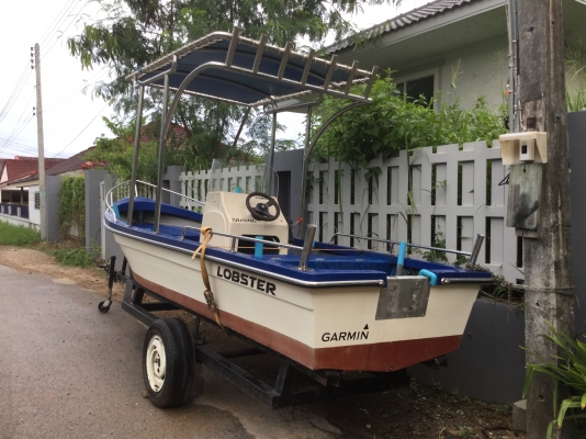 ขายเรือไฟเบอร์ 15 ฟุต หาเครื่องมาเกาะวิ่งได้เลย ขายเรือไฟเบอร์ 15 ฟุต หาเครื่องมาเกาะวิ่งได้เลย