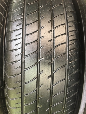 ล้อแม็ก Toyota Vios Yaris ลาย 5 ก้าน ขอบ 15 พร้อมยาง Dunlop 185-60-15 ปลายปี 13