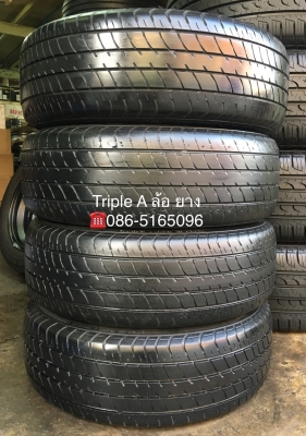 ล้อแม็ก Toyota Vios Yaris ลาย 5 ก้าน ขอบ 15 พร้อมยาง Dunlop 185-60-15 ปลายปี 13