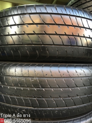 ล้อแม็ก Toyota Vios Yaris ลาย 5 ก้าน ขอบ 15 พร้อมยาง Dunlop 185-60-15 ปลายปี 13