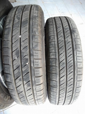 ล้อกระทะ ยางดันลอปปี17 ดอกยางล้นๆคุ้มๆ ราคา 2500 บาท