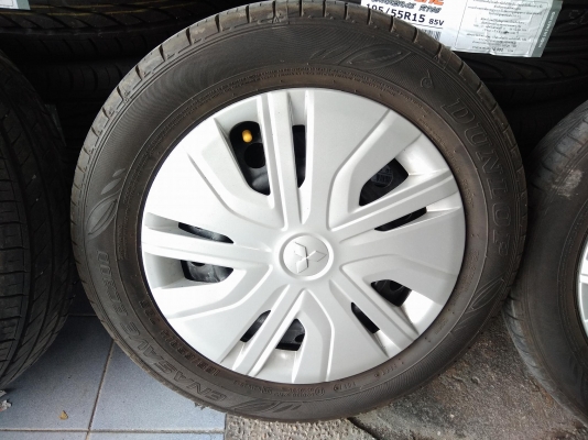 ล้อกระทะ ยางดันลอปปี17 ดอกยางล้นๆคุ้มๆ ราคา 2500 บาท