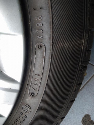 ล้อกระทะ ยางดันลอปปี17 ดอกยางล้นๆคุ้มๆ ราคา 2500 บาท