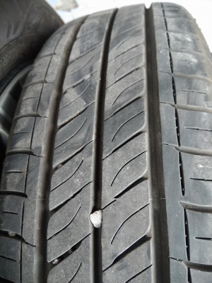 ล้อกระทะ ยางดันลอปปี17 ดอกยางล้นๆคุ้มๆ ราคา 2500 บาท