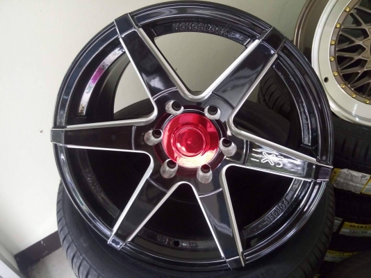 แม็กใหม่ขอบ 17 ราคา 12500 บาท พร้อมติดตั้ง