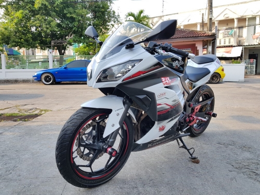 Ninja 300 abs มือเดียว ของแต่งแน่น