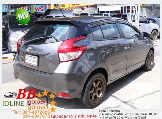 TOYOTA YARIS 1.2 J 2014 ใช้เงินเพียง 10,000 บ TOYOTA YARIS 1.2 J 2014 ใช้เงินเพียง 10,000 บ