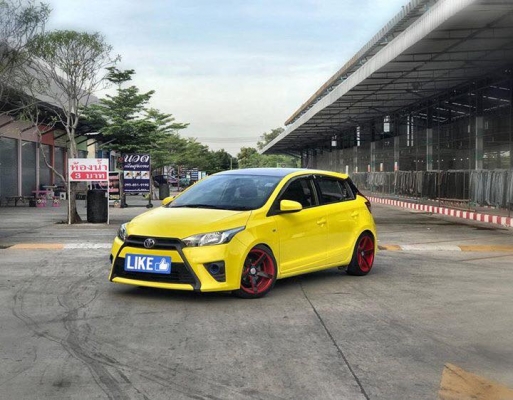 แม็ก VOSSEN พร้อมยาง ล้อ174รู100 xก8 ออฟ38 ยาง205.45.17 Maxxis ปี14 ดอกสวยๆ ใช้ยาวๆ