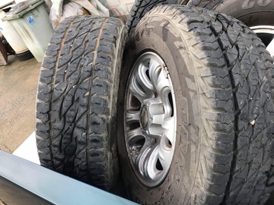 ล้อนิสสัน+225/70/15ปี14 #ดอกเท่าตึกใบหยก ชุด6500บ.โทร.0879050181ส่งได้ทั่วไทย