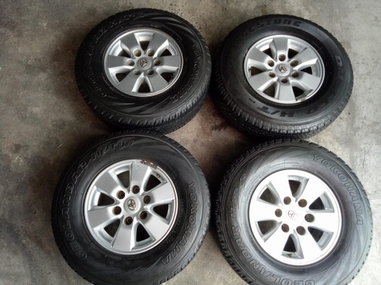 ล้อพีรันเนอร์+น๊อต+255/70/15ปี1014 โยโก=3 บริสโตน=1 ชุด5500บ.โทร.0879050181จัดส่งได้ทั่วไทย