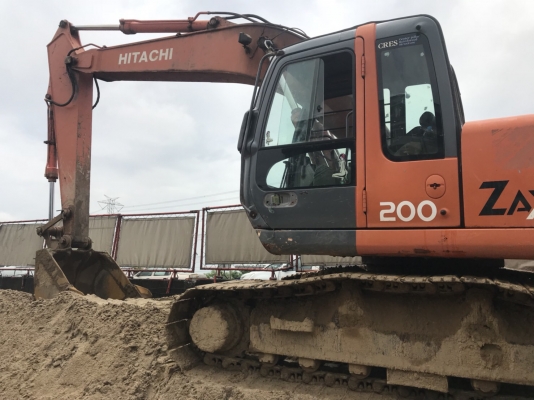 ขายรถขุดฮิตาชิ ZX-1...เล่มทะเบียนพร้อม รถสภาพดีใช้ได้