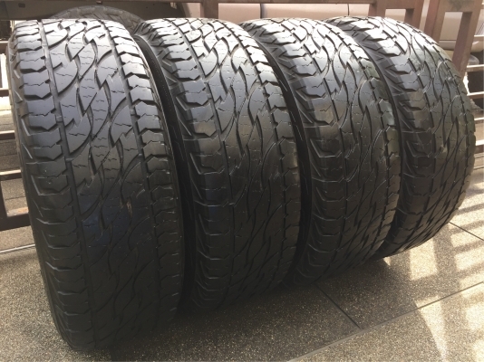 ยาง All Bridgestone 265 65 17 ปี17 ดอกเต็ม ไม่มีปะ ใช้ยาว ราคาไม่แพง