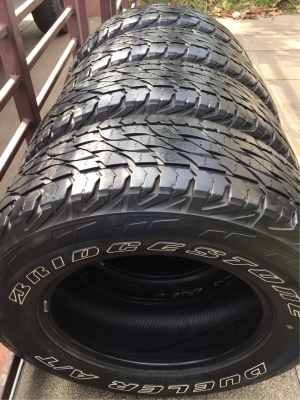 ยาง All Bridgestone 265 65 17 ปี17 ดอกเต็ม ไม่มีปะ ใช้ยาว ราคาไม่แพง