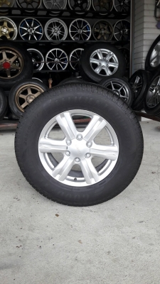 ล้อISUZU MU-X  ขอบ17 ยางปี16  4 ล้อ