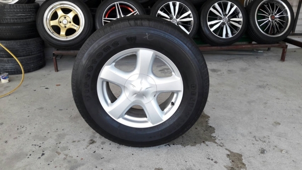 ล้อISUZU V-CROSS  ขอบ17 ยาง265/65/17  4 ล้อ