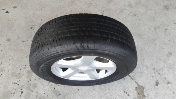 ล้อISUZU V-CROSS  ขอบ17 ยาง265/65/17  4 ล้อ