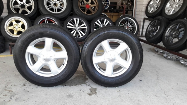 ล้อISUZU V-CROSS  ขอบ17 ยาง265/65/17  4 ล้อ