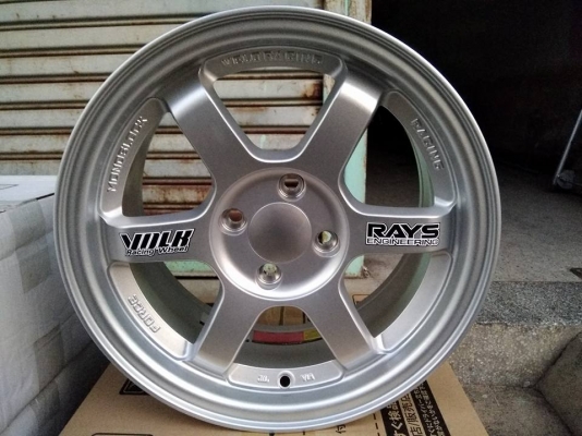 แม็กใหม่ขอบ 15 ราคา 6900 พร้อมยางไทยปี18 ราคา 11700 บาท