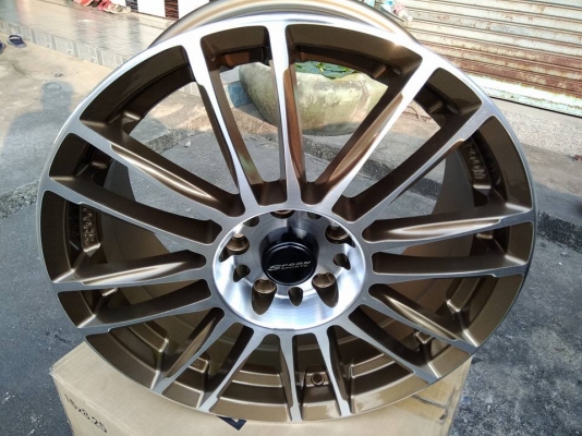 แม็กใหม่ขอบ 17 กว้าง 7 ใส่รถ 5 รู 114 ราคา 8900 พร้อมยาง 15900 ของแถมครบจบหล่อ