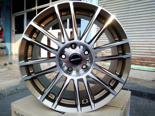 แม็กใหม่ขอบ 17 กว้าง 7 ใส่รถ 5 รู 114 ราคา 8900 พร้อมยาง 15900 ของแถมครบจบหล่อ