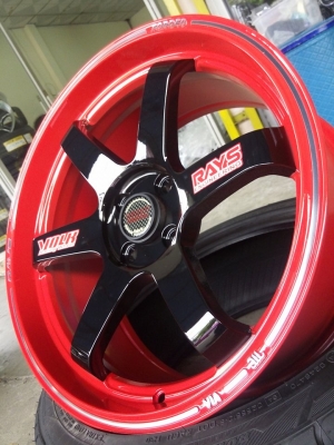 แม็กใหม่ทีอี37 ขอบ 17 ราคา 8900 พร้อมยาง 15900 ของแถมครบจบหล่อ