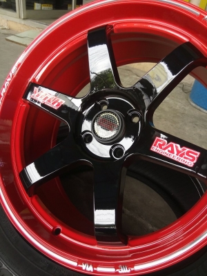 แม็กใหม่ทีอี37 ขอบ 17 ราคา 8900 พร้อมยาง 15900 ของแถมครบจบหล่อ