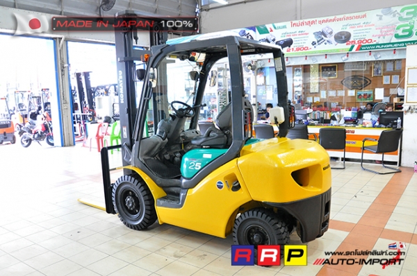 ขายรถโฟล์คลิฟท์มือสอง KOMATSU รุ่น FD25T-15-580319 นำเข้าไม่เคยใช้งานในไทย ขายรถโฟล์คลิฟท์มือสอง KOMATSU รุ่น FD25T-15-580319 นำเข้าไม่เคยใช้งานในไทย