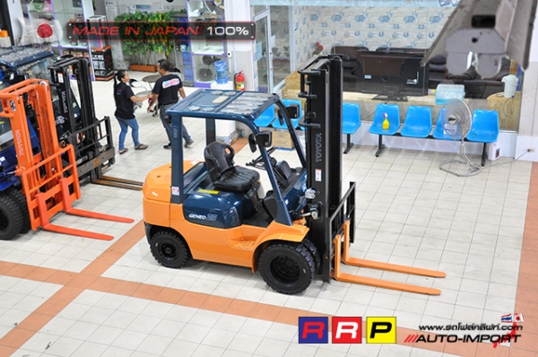 ขายรถโฟล์คลิฟท์มือสอง TOYOTA รุ่น 7FD25-23214 นำเข้าจากประเทศญี่ปุ่น 100\% ไม่เคยใช้งานในไทย ขายรถโฟล์คลิฟท์มือสอง TOYOTA รุ่น 7FD25-23214 นำเข้าจากประเทศญี่ปุ่น 100\% ไม่เคยใช้งานในไทย