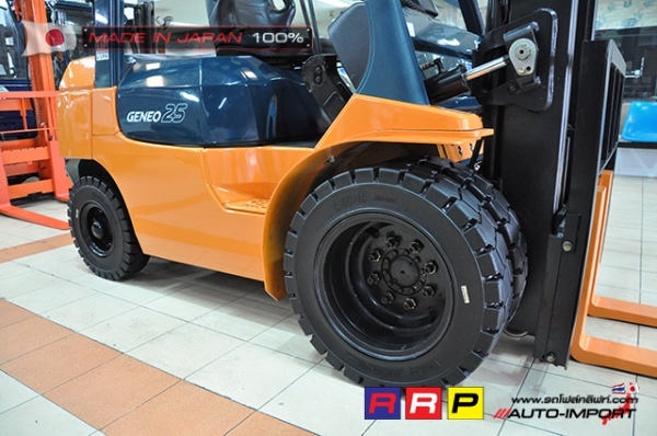 ขายรถโฟล์คลิฟท์มือสอง TOYOTA รุ่น 7FD25-23214 นำเข้าจากประเทศญี่ปุ่น 100\% ไม่เคยใช้งานในไทย ขายรถโฟล์คลิฟท์มือสอง TOYOTA รุ่น 7FD25-23214 นำเข้าจากประเทศญี่ปุ่น 100\% ไม่เคยใช้งานในไทย