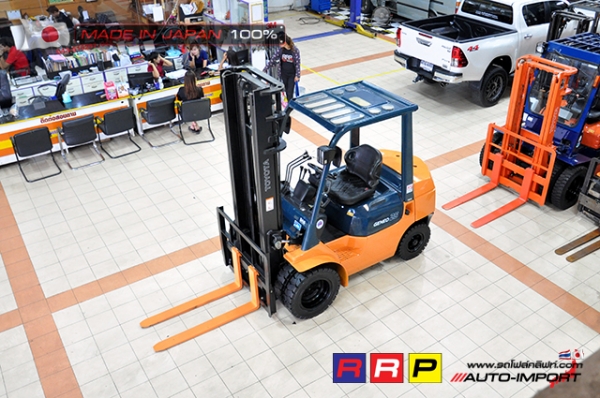 ขายรถโฟล์คลิฟท์มือสอง TOYOTA รุ่น 7FD25-23214 นำเข้าจากประเทศญี่ปุ่น 100\% ไม่เคยใช้งานในไทย ขายรถโฟล์คลิฟท์มือสอง TOYOTA รุ่น 7FD25-23214 นำเข้าจากประเทศญี่ปุ่น 100\% ไม่เคยใช้งานในไทย