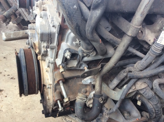 เครื่องยนต์รถอุบัติเหตุพร้อมเอกสารเครื่องอีซุซุ210คอมมอนเร็วพร้อมเกียร์