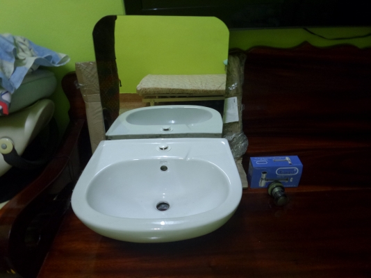 อ่าง American Standard พร้อมกระจก