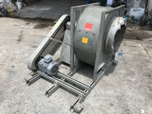 ขายพัดลมโบวเวอร์ดูด-เป่าอากาศ Kruger 4HP. 380V โครงสร้างใหญ่แข็งแรง สภาพสวยมาก หมุนนิ่ม ลมแรง พร้อมใช้งาน