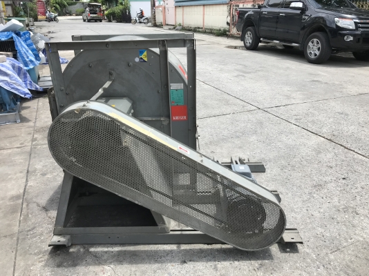 ขายพัดลมโบวเวอร์ดูด-เป่าอากาศ Kruger 4HP. 380V โครงสร้างใหญ่แข็งแรง สภาพสวยมาก หมุนนิ่ม ลมแรง พร้อมใช้งาน