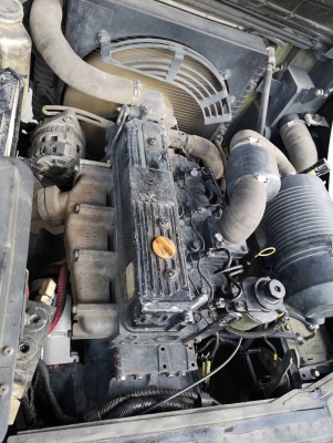 รถยก 3 ตัน เครื่องดีเซล เกียร์ออโต้ เสาสูง 4.75 เข้าตู้ แผงงาสไลด์