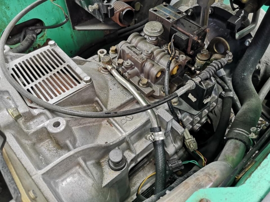 ขายโฟล์คลิฟท์มิตซู 3.5ตัน เสา4เมตร เกียร์ออโต้