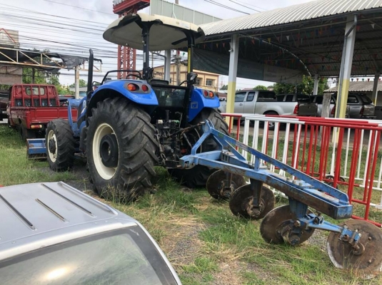 ขายรถไถ นิวฮอล์แลนด์ TD5ปี58 ใบมีดหน้า ผานหลัง เอกสารเล่มทะเบียน