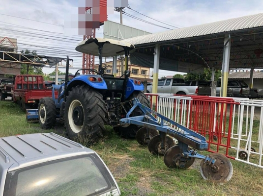 ขายรถไถ นิวฮอล์แลนด์ TD5ปี58 ใบมีดหน้า ผานหลัง เอกสารเล่มทะเบียน