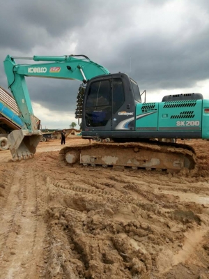 ขายรถขุดแบ็คโคKOBELCO SK200-8 SUPERทำงาน15262ชม.เอกสารอินวอยซ์