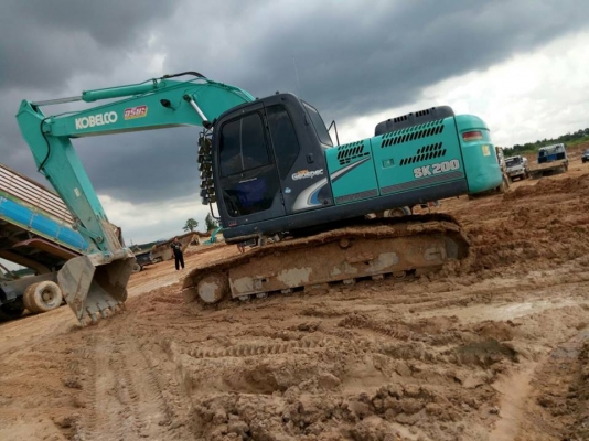 ขายรถขุดแบ็คโคKOBELCO SK200-8 SUPERทำงาน15262ชม.เอกสารอินวอยซ์