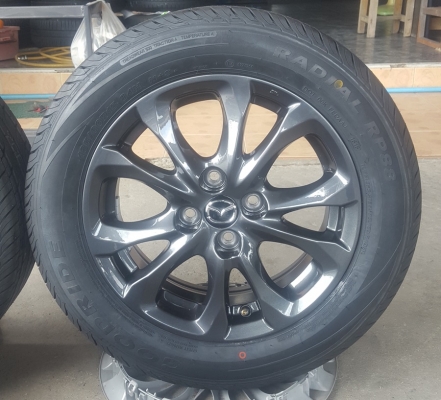 ล้อMazda 2 Sports High Plus ขอบ15 ยางใหม่ปี18  4 ล้อ