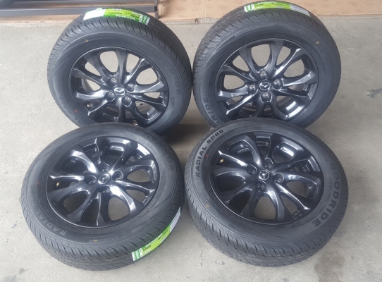 ล้อMazda 2 Sports High Plus ขอบ15 ยางใหม่ปี18  4 ล้อ